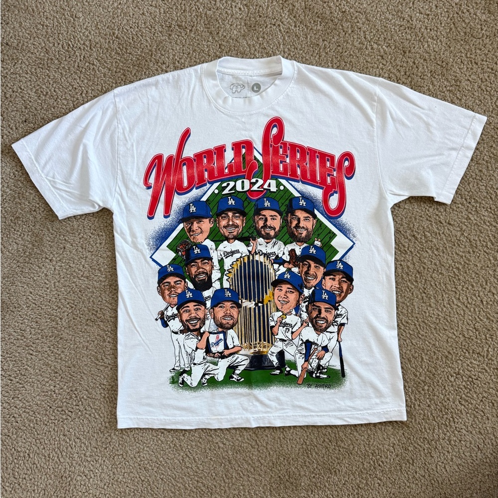 LA Dodgers 2024 WS Champions Tee